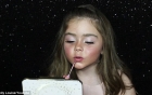 Clip: Bé gái 7 tuổi với kỹ thuật makeup điêu luyện khiến hàng triệu người 'ngả mũ'