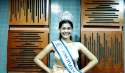 Người đẹp 17 tuổi đăng quang Hoa hậu Myanmar