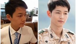 Nam tiếp viên hàng không gây sốt vì giống Song Joong Ki