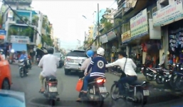 Bắt nghi can cướp túi xách giữa ban ngày