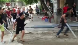 Một thanh niên bị chém gần đứt lìa cánh tay sau vụ ẩu đả