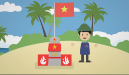 Sinh viên làm clip đồ họa về chủ quyền biển đảo