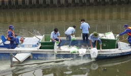 Hồ Hoàng Cầu sẽ được phun rải chế phẩm sinh học để làm sạch