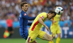  Pháp thắng chật vật Romania ở trận mở màn Euro 2016