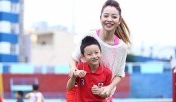 Khoảnh khắc hạnh phúc của Jennifer Phạm bên con trai Bảo Nam