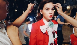 Hồ Ngọc Hà khoe nhan sắc và thần thái quyền lực trong hậu trường The Face