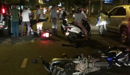 Lao xe vào hiện trường tai nạn, nam sinh viên nguy kịch