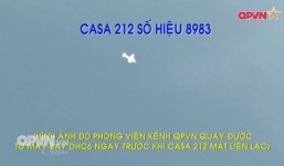 Video: Hình ảnh cuối cùng của máy bay Casa 212 trước khi gặp nạn