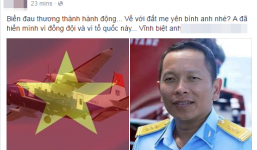 Cộng đồng mạng bày tỏ niềm tiếc thương vô hạn đối với Thượng tá Khải