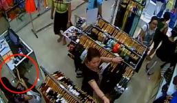 'Nữ quái' trộm iphone nhanh như chớp, chỉ sau 2 giây