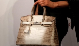 Túi xách Hermes Birkin nạm vàng kim cương có giá đắt nhất thế giới