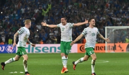 Thắng Italia, CH Ailen gặp Pháp ở vòng 1/8