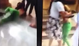 Nữ nhân viên y tế bị đánh ghen ngay tại bệnh viện