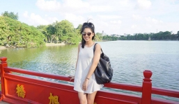 Em gái Jennifer Phạm nhí nhảnh đi chơi cùng chị