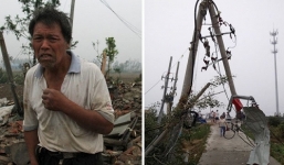 Trung Quốc: Vòi rồng kèm mưa đá khiến 78 người chết 