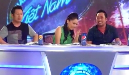 Thu Minh cười ngặt nghẽo với thí sinh 'hồn nhiên' nhất Vietnam Idol