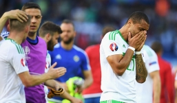 Bắc Ailen tiếc nuối rời Euro 2016 do cú ra chân 'định mệnh'