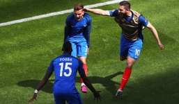 Griezmann lập cú đúp, Pháp lội ngược dòng đánh bại CH Ailen