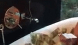 Clip nam thanh niên rải tiền để tắm gây xôn xao