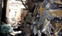 Hiện trường vụ 4 người trong gia đình chết cháy lúc rạng sáng ở Đồng Nai