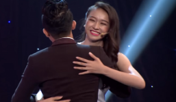 Trấn Thành ôm thí sinh Hoa hậu Việt Nam ngay trên sân khấu