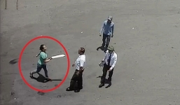 Video: Nữ côn đồ vác mã tấu truy sát nhân viên bến xe Vinh