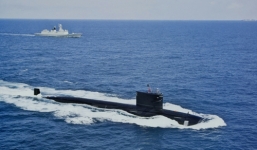 Hải quân Indonesia theo sát tàu ngầm Trung Quốc ở eo biển Malacca