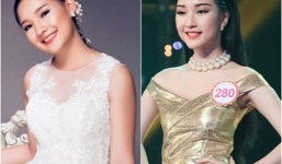 Vợ Duy Nhân ngỡ ngàng thấy thí sinh Hoa hậu Việt Nam giống mình