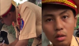 Xem xét xử lý chiến sĩ CSGT nói: 'Tôi không chào người vi phạm'