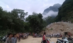 Thanh Hóa: Sập mỏ đá, 2 người thương vong