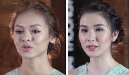 Thí sinh The Face lộ ảnh chi chít mụn dù make up kỹ càng