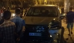 Lộ diện tài xế Lexus 570 gây tai nạn giao thông ở Thanh Hóa