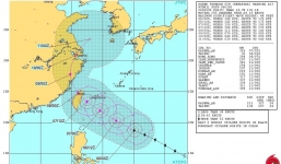 Tối nay, siêu bão Nepartak đổ bộ vào Đài Loan