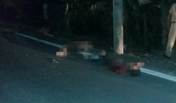 Hai thanh niên đi xe máy đâm vào cột điện tử vong tại chỗ 