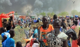 Gần 300 người chết thảm vì các trận đấu súng ở Nam Sudan