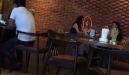 Nghi vấn clip Hoa hậu Kỳ Duyên hút thuốc lá trong quán cafe