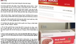 Từ vụ gửi 'Thư khuyến cáo' của Hoạt huyết Nhất Nhất: Người tiêu dùng rối thông tin