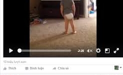 Hài hước cảnh bé mặc bỉm sữa đấm bốc như cao thủ