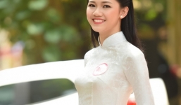 Em gái Á hậu Trà My nổi bật trong vòng sơ khảo phía Bắc HHVN