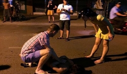 Thanh niên nghi 'ngáo đá' cầm dao chém người loạn xạ trên phố