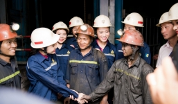 Người đẹp Hoa hậu Việt Nam bất ngờ làm thợ mỏ