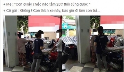 Cô gái 'nằng nặc' đòi mẹ mua xe Vespa lên tiếng