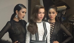 Hà Hồ, Phạm Hương, Lan Khuê trổ tài vũ đạo sôi động ở hậu trường The Face