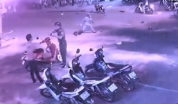 Khống chế nhóm thanh niên hỗn chiến trong đêm gây náo loạn khu phố