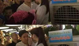 Trường Giang bất ngờ tặng hoa và xin lỗi Nhã Phương trong ngày kỉ niệm 1 năm yêu nhau