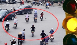 Từ 1/8 ô tô vượt đèn vàng bị phạt đến 2 triệu đồng