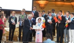 Nữ sinh Nam Định đạt giải 'Nữ sinh châu Á đạt kết quả cao nhất' Olympic Vật lý quốc tế