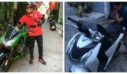 Vờ chạy thử môtô giá 400 triệu, nam thanh niên rồ ga phóng đi