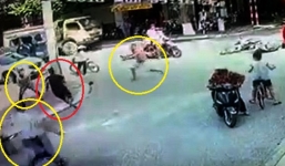 Video: Dân giúp cảnh sát hình sự bắt cướp như phim hành động