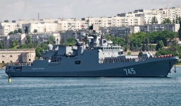 Lộ diện tàu chiến mới nhất của Hạm đội Biển Đen Nga